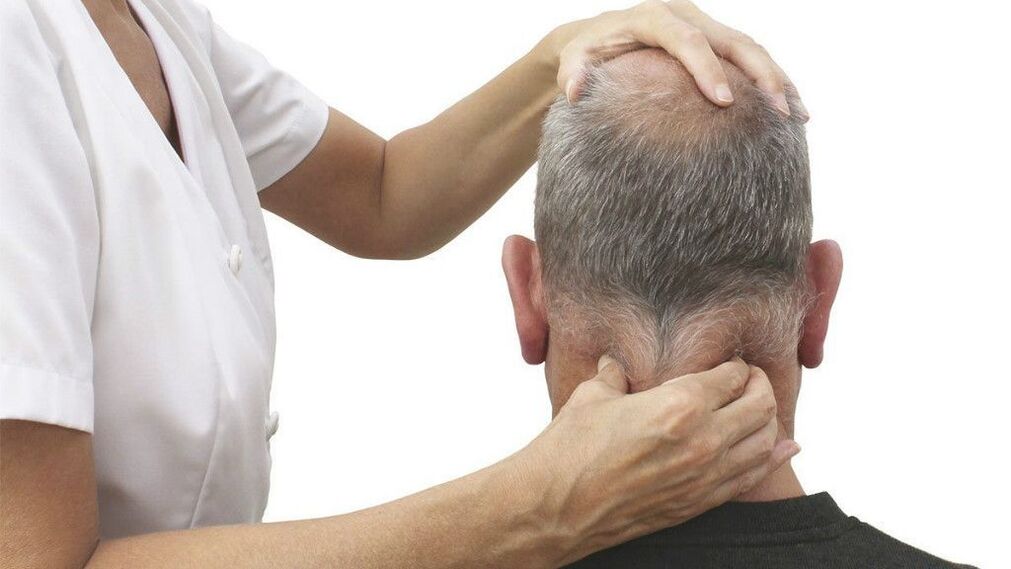 Vykonávanie terapeutickej masáže krku